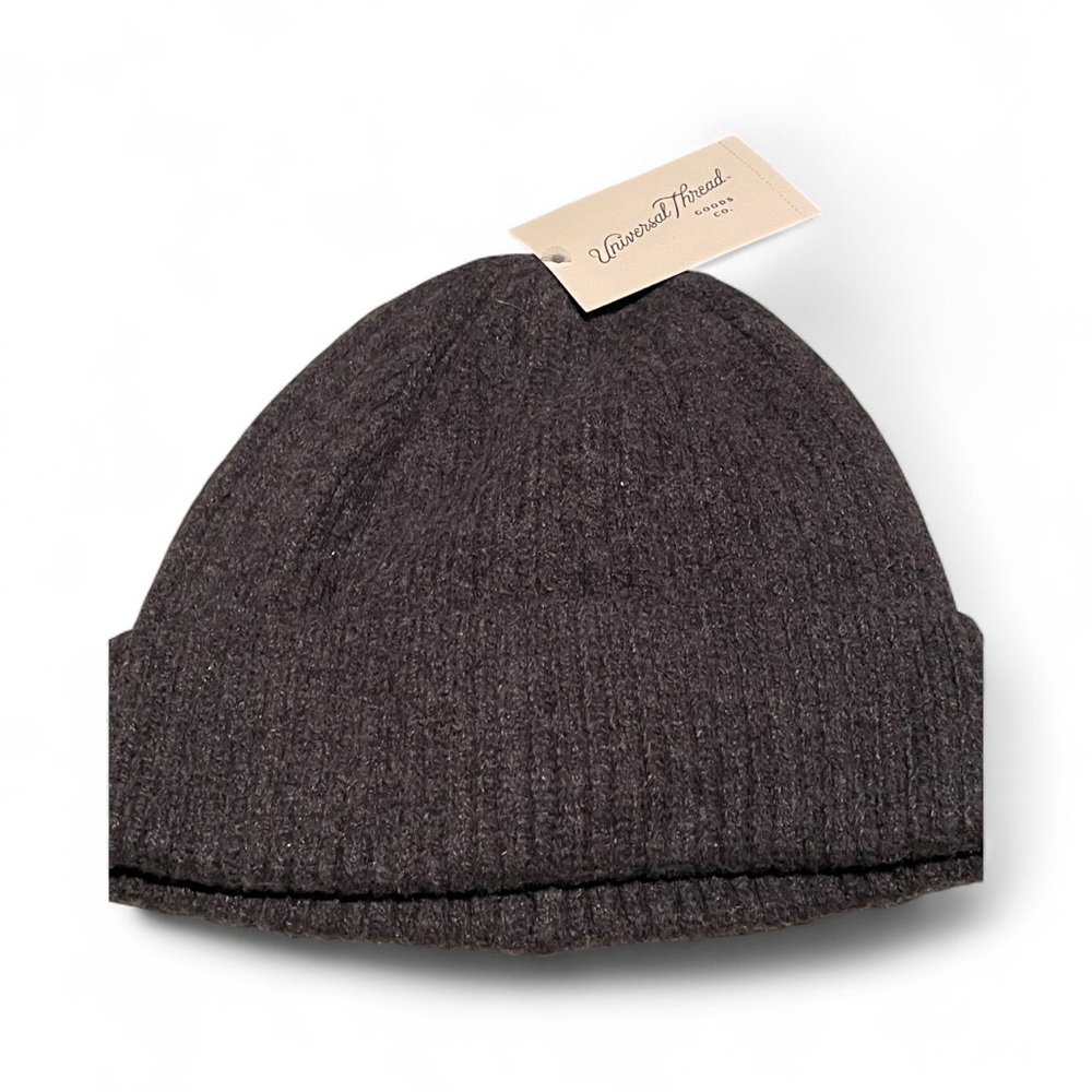 Universal Thread Charcoal Knit Hat For Men